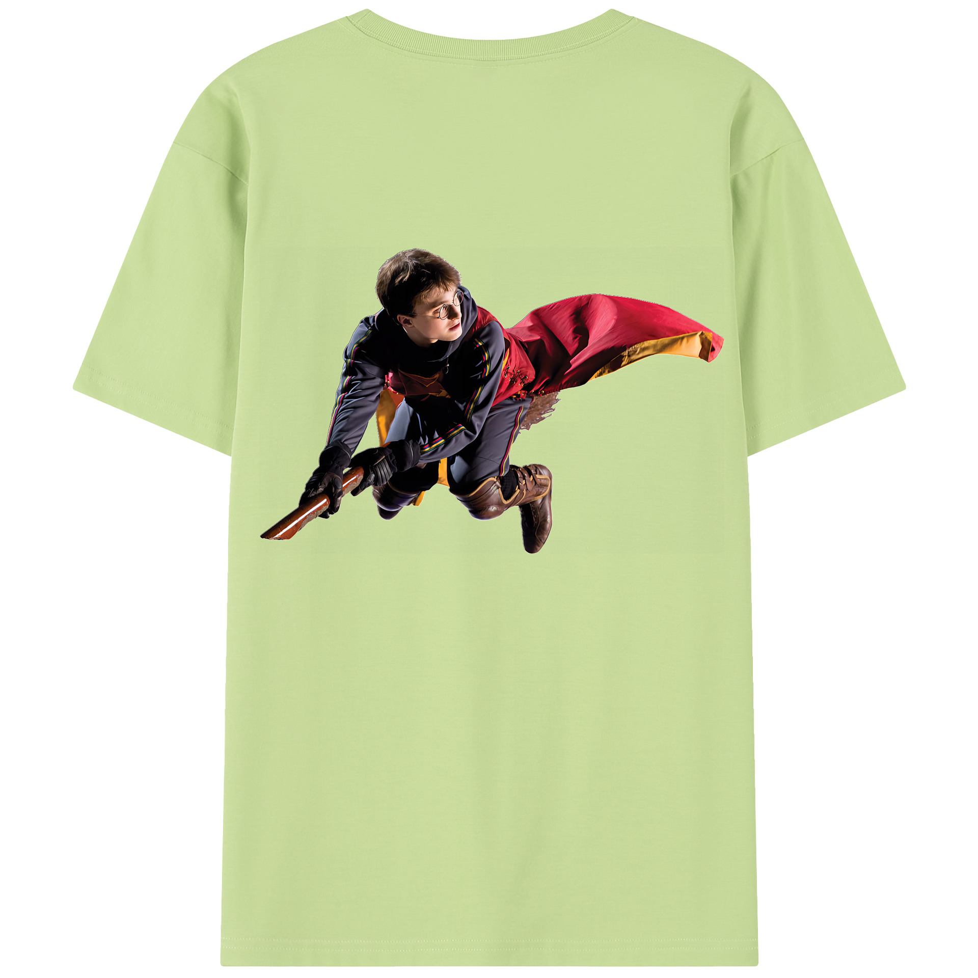 （画像用） Harry Potter ハリー・ポッターシリーズ 綿100％半袖Tシャツ（背面プリント）